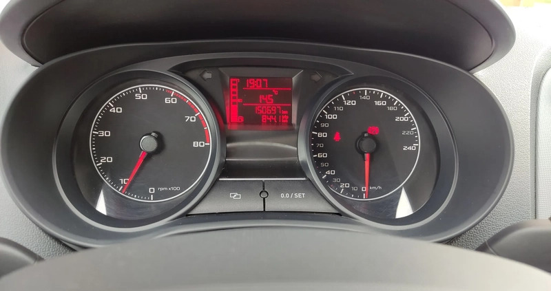 Seat Ibiza cena 17900 przebieg: 150000, rok produkcji 2012 z Sędziszów Małopolski małe 466